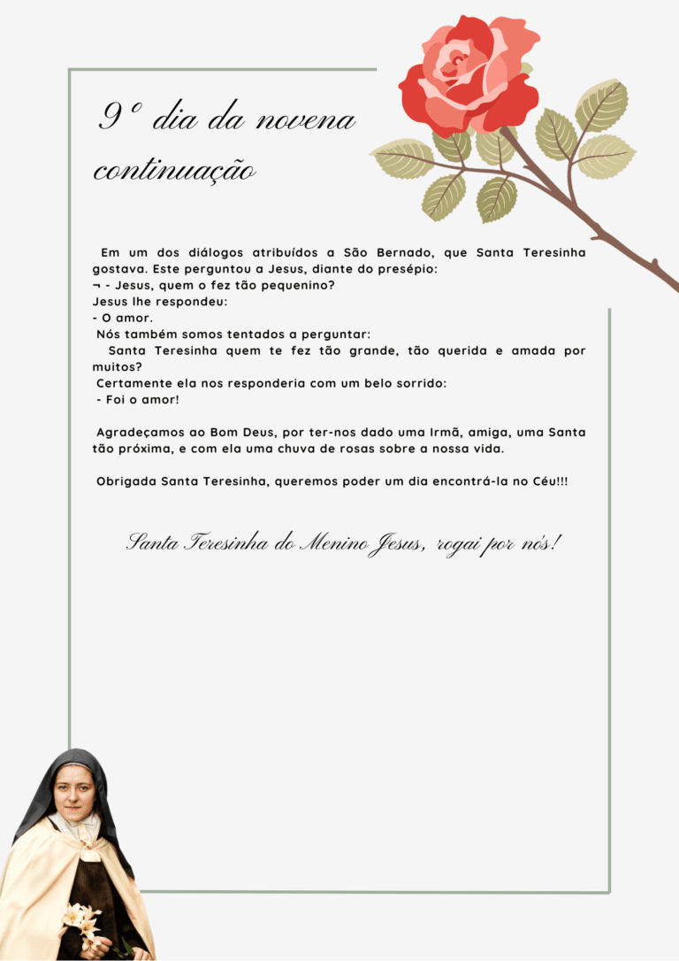 novena 9 continuação